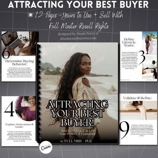 Attracting Your Best Buyer w/MRR