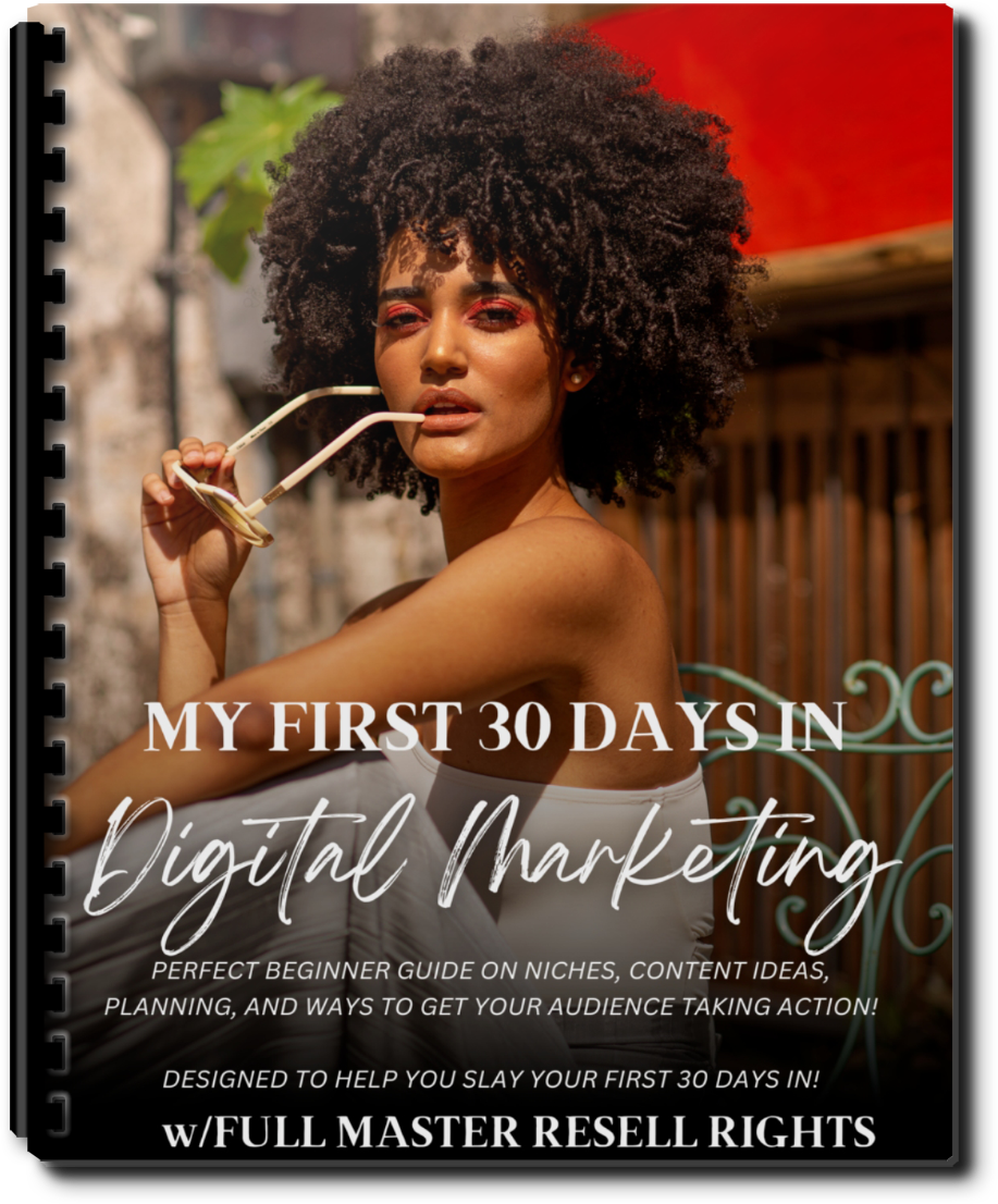 My First 30 Days In Digital Marketing Masterguide