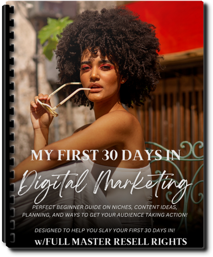 My First 30 Days In Digital Marketing Masterguide